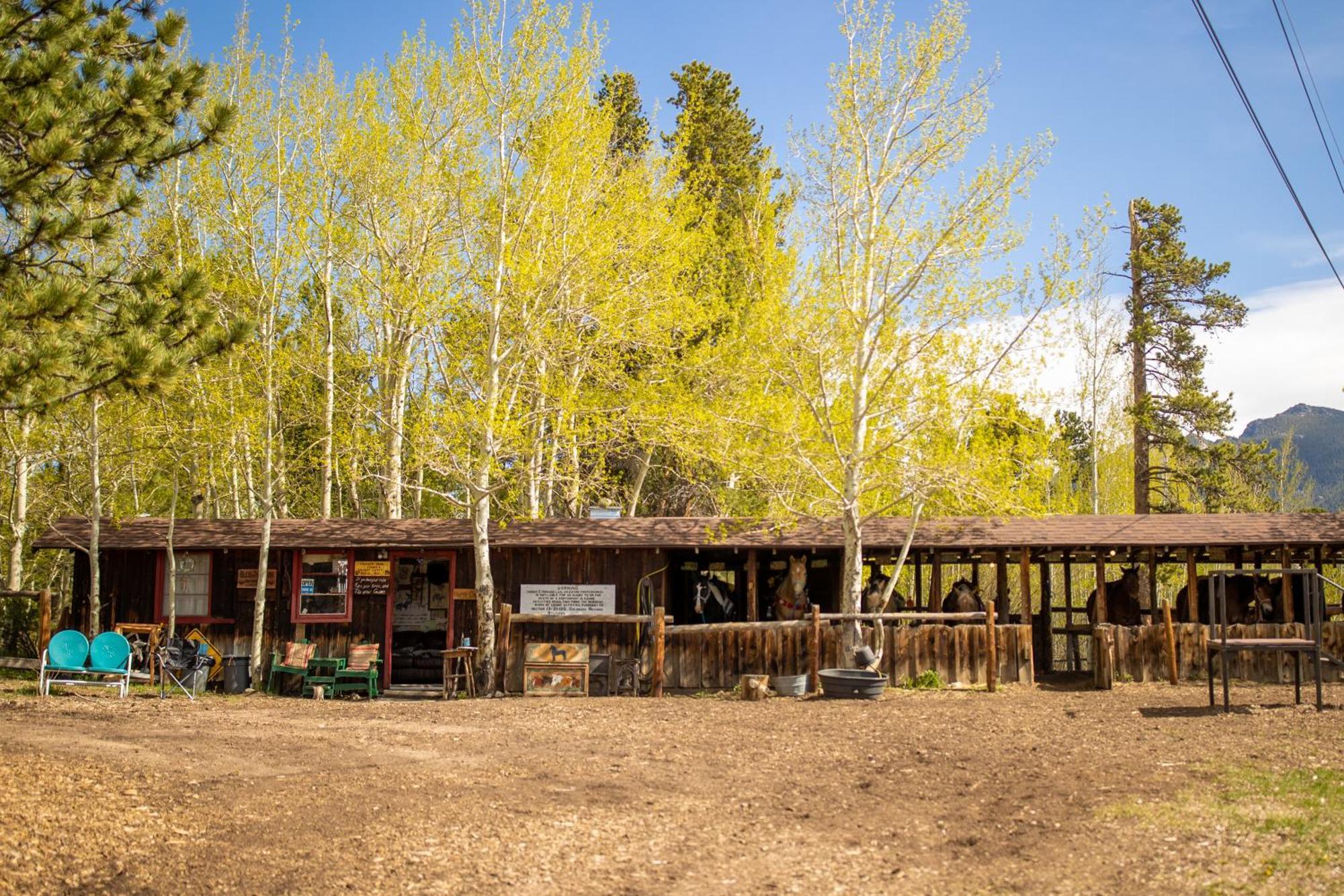 The Meeker Park Lodge Allenspark Extérieur photo