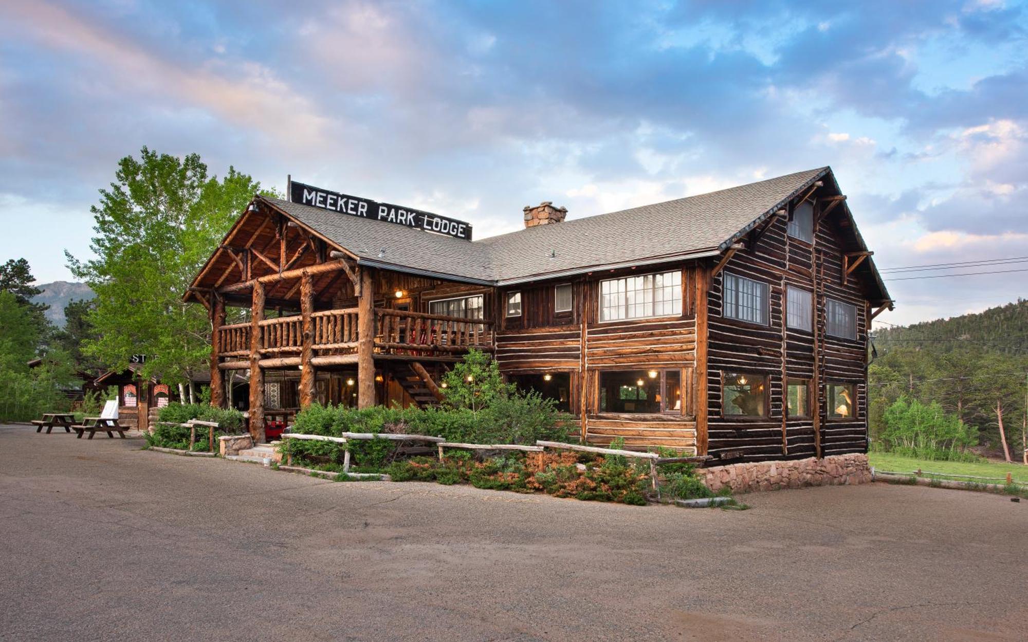 The Meeker Park Lodge Allenspark Extérieur photo